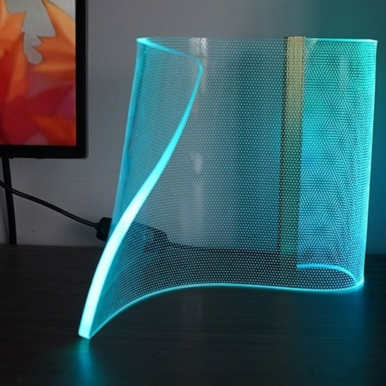 Lampe de table rythmique à LED rythmée