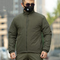 Angken Thermal Reflection Tactical Cotton rembourré Veste Homme Automne et Hiver Windproof