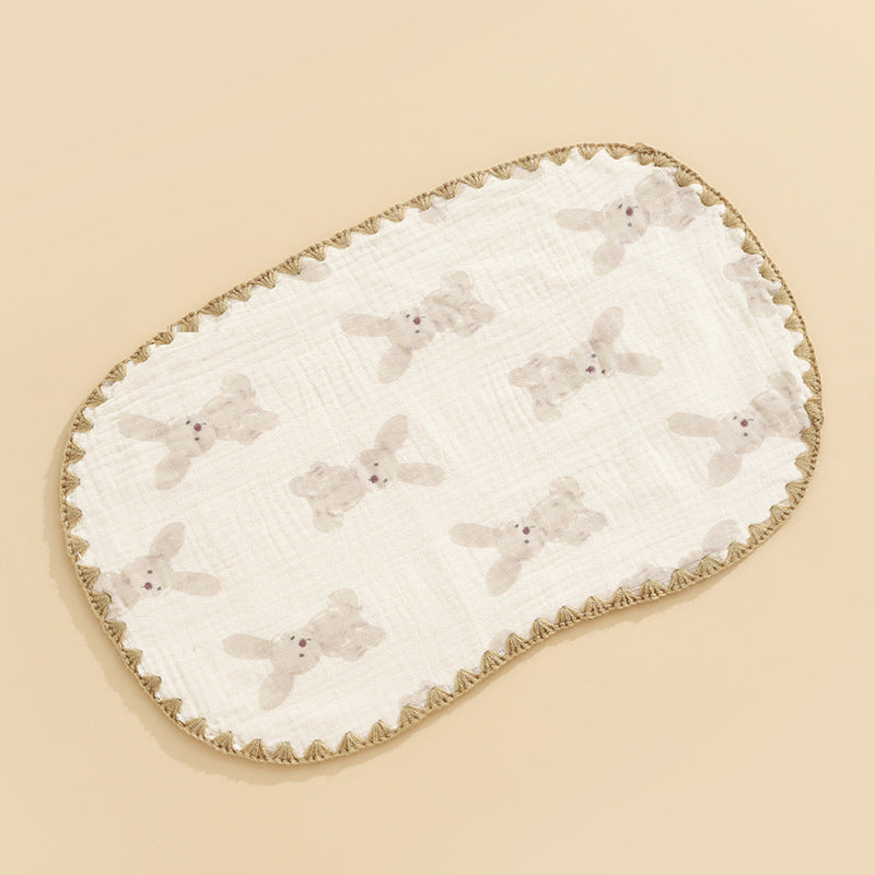 Oreiller plat en coton 10 couches bébé nouveau-né