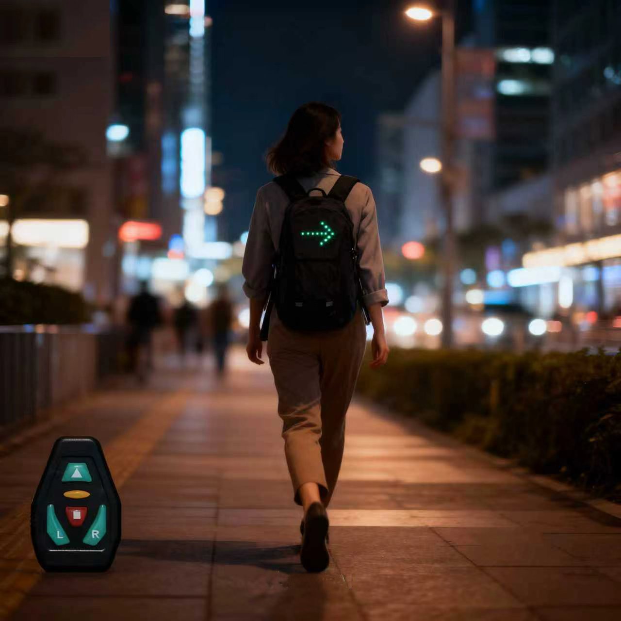 Sac à dos extérieur LED Riding Light