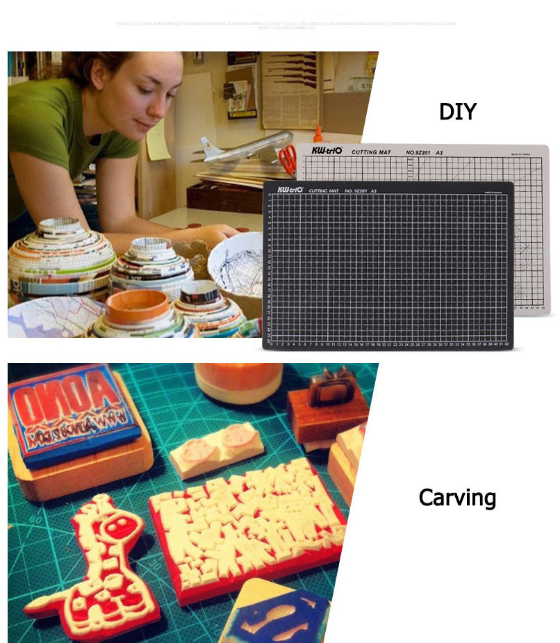 Couteau à découper en tapis