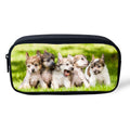 Cusomtized Pattern Pencil Case mode Papeterie Sac en toile Sac en stylo