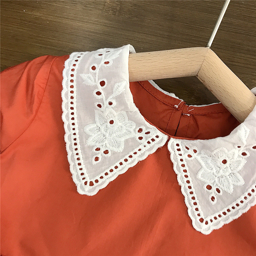 Robe de Dentelle Fashionable pour Filles