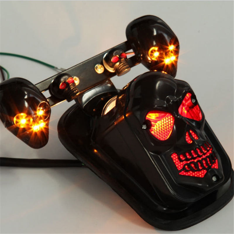 Accessoires de voiture électrique de moto matériau ABS feux arrière LED