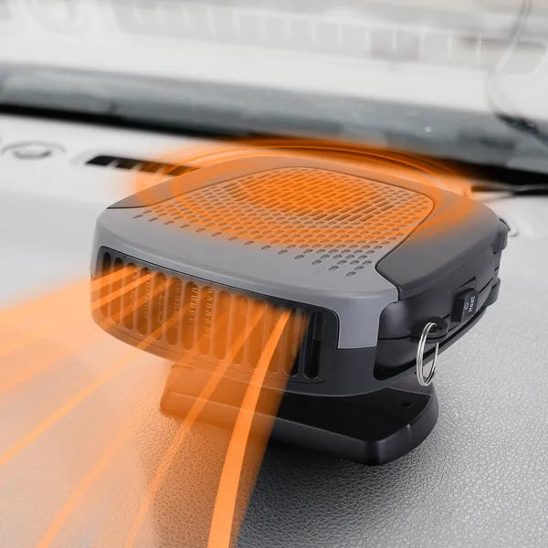 12V 150W Portable Car Heater Auto Heating Fan 2 In 1 Defroster Demister Windscreen Heater