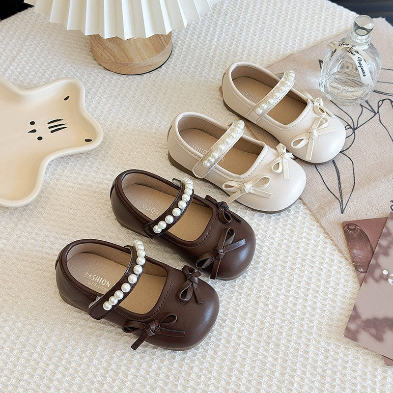 Chaussures en cuir pour filles