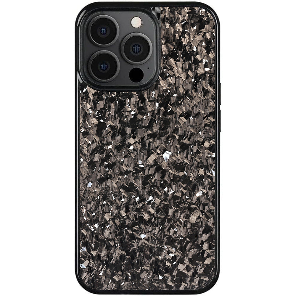 Coque de téléphone en fibre de carbone forgée résistant à la chute