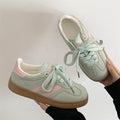 Retro Casual Blanc Sneakers Pour Femmes Versatile et Parfait pour le Sport