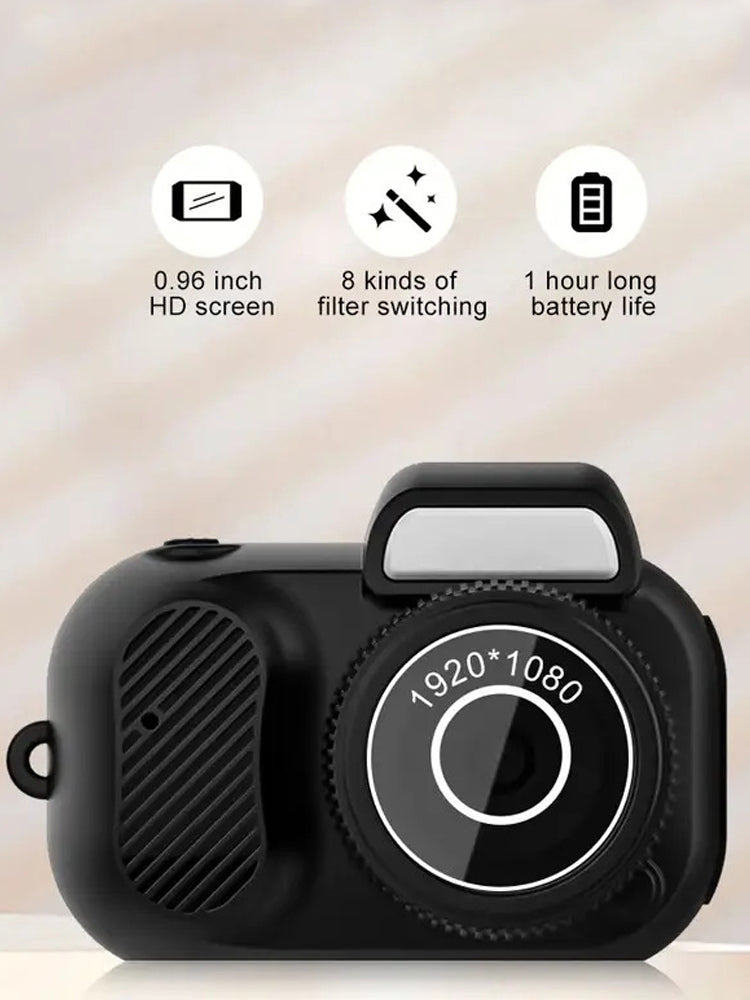 Mini appareil photo à chaîne clé -Micro Caméra vidéo avec lecteur de cartes et de cartes SD de 32 Go