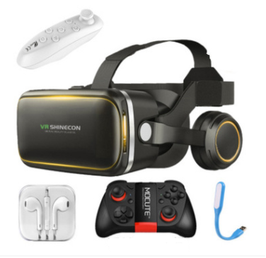 Original VR Shinecon Gafas De Realidad Virtual 120 Fov 3D Gafas Google Carton Con Auricula