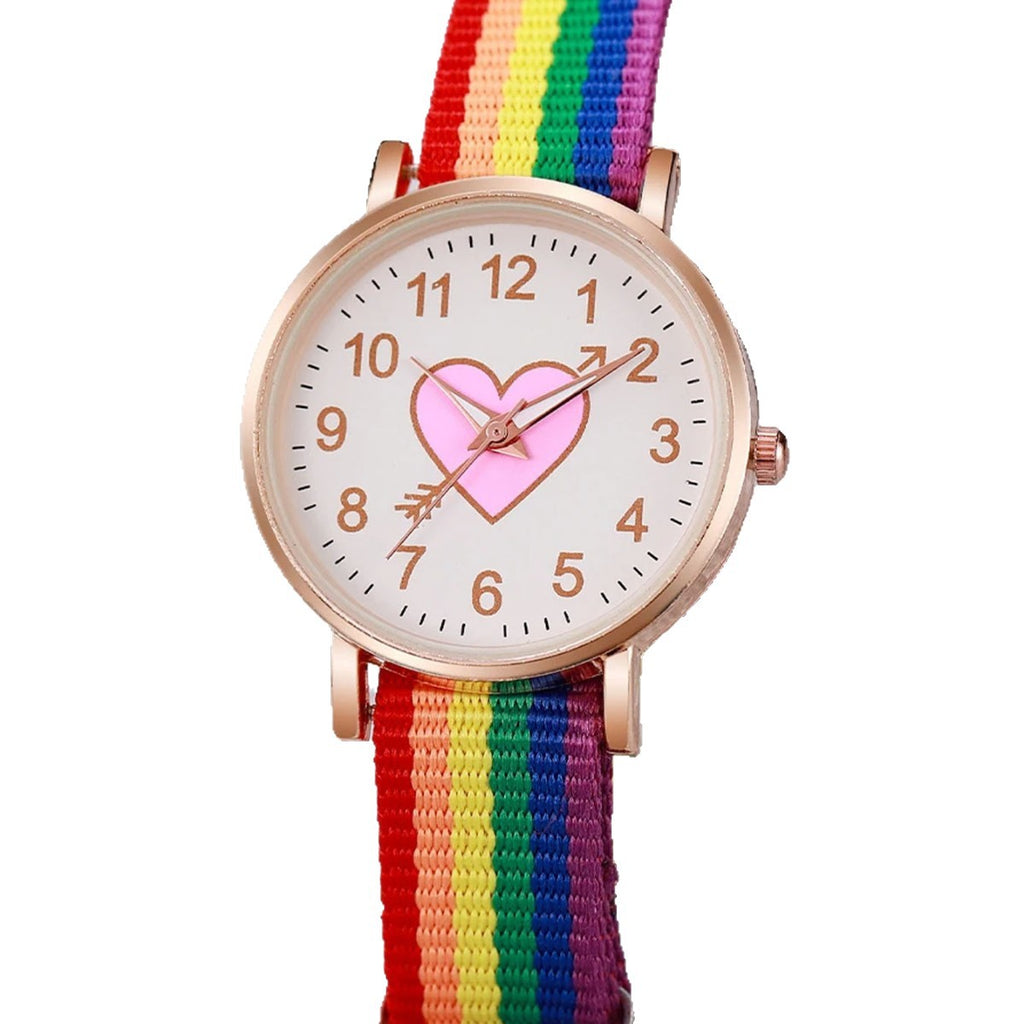 Rainbow Strap montre lumineuse pour les femmes