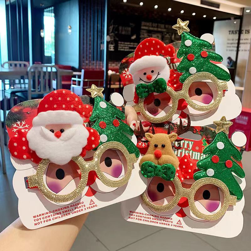 Verres de Noël Cadre Santa Claus Xmas Eyewear