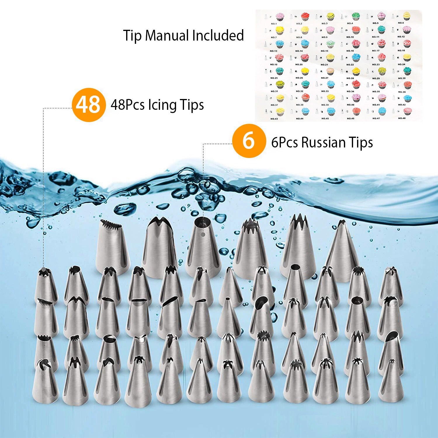 1 Set 11in tournoyau de gâteau rotatif 108Pcs Cake Decorating Supplies Kit Cake Revolving Tabl