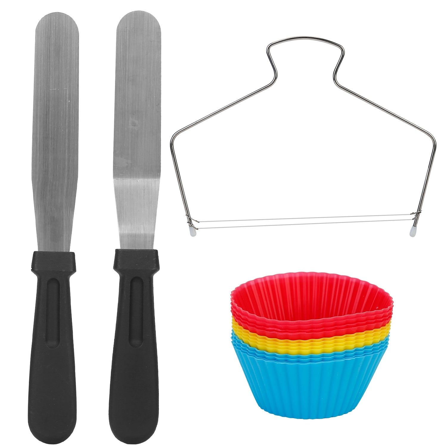 1 Set 11in tournoyau de gâteau rotatif 108Pcs Cake Decorating Supplies Kit Cake Revolving Tabl
