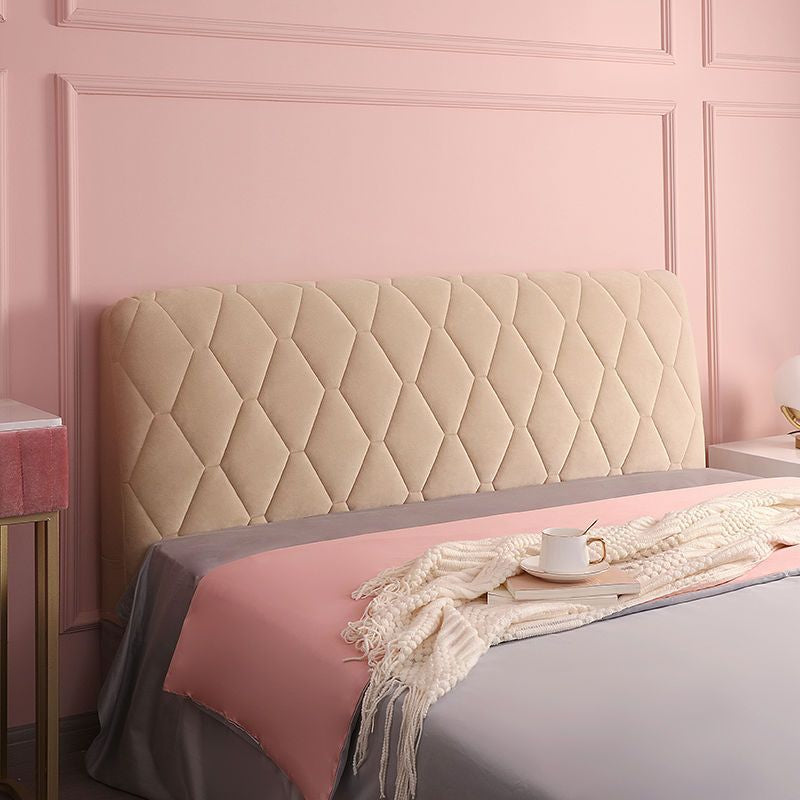 Tissu tout inclus Soft rembourré Protection tête de lit en bois