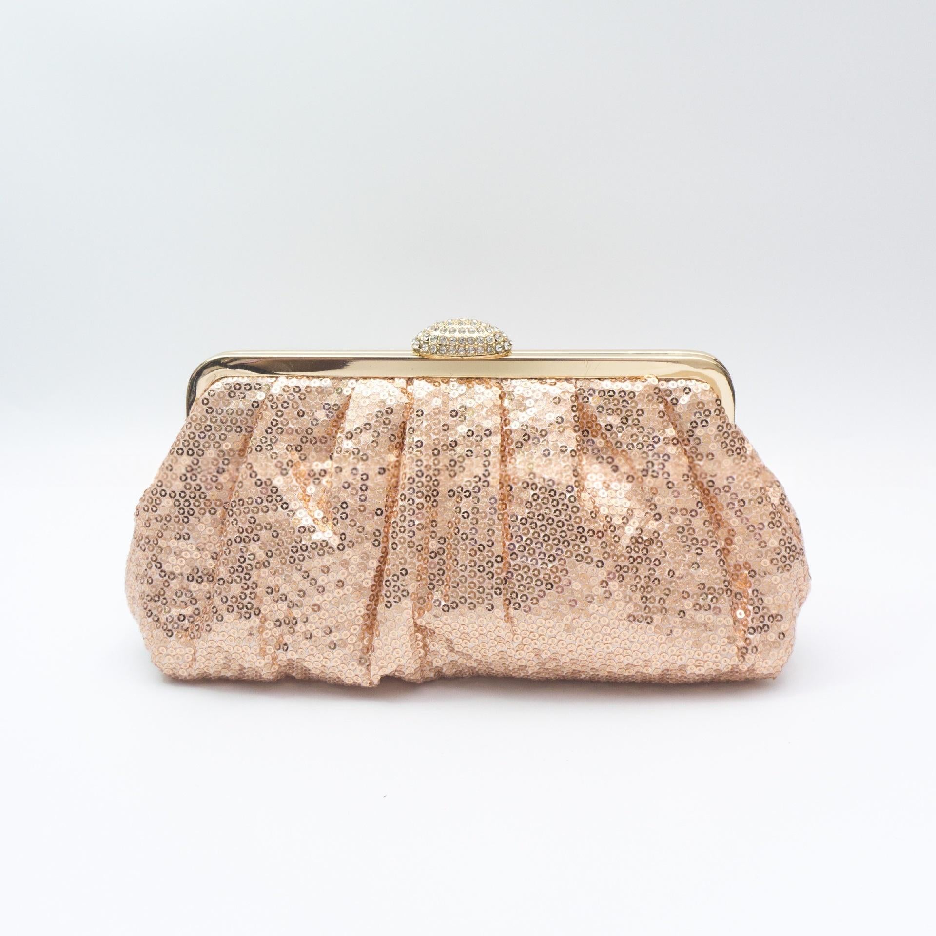 Sac d'embrayage à l'échelle de Sequin nouveau style