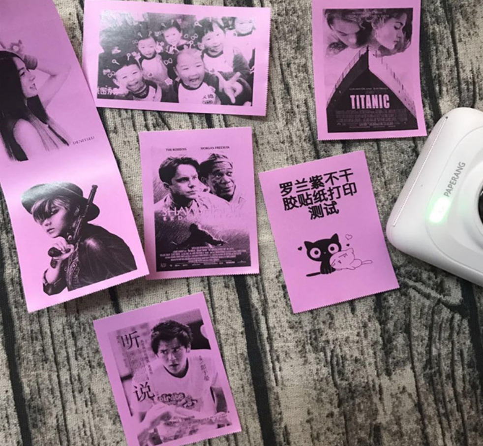 Papier pour imprimante thermique sans fil Mini