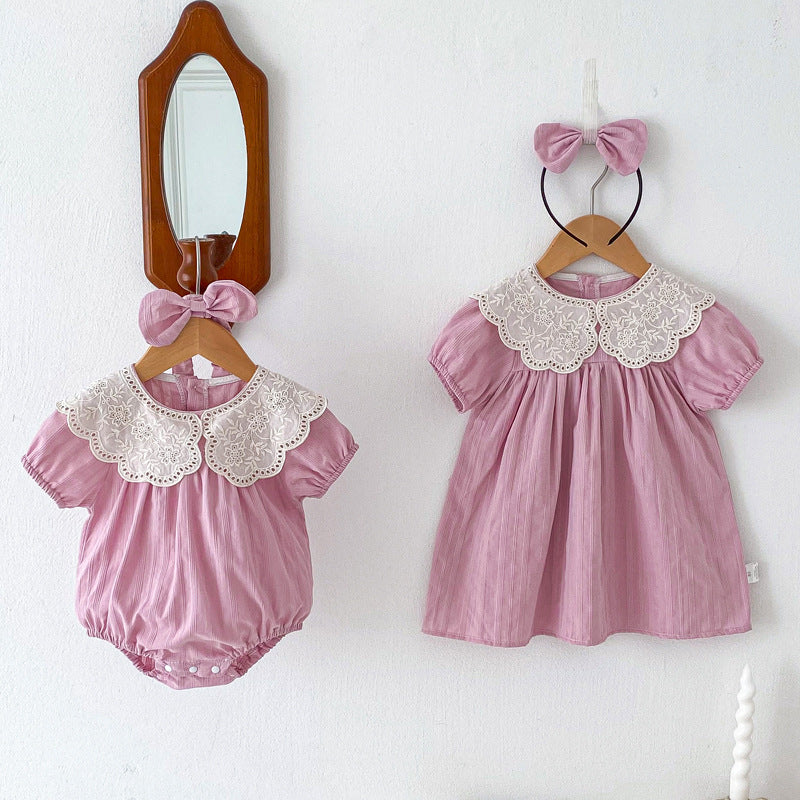 Vêtements d'été à un bouton pour bébés