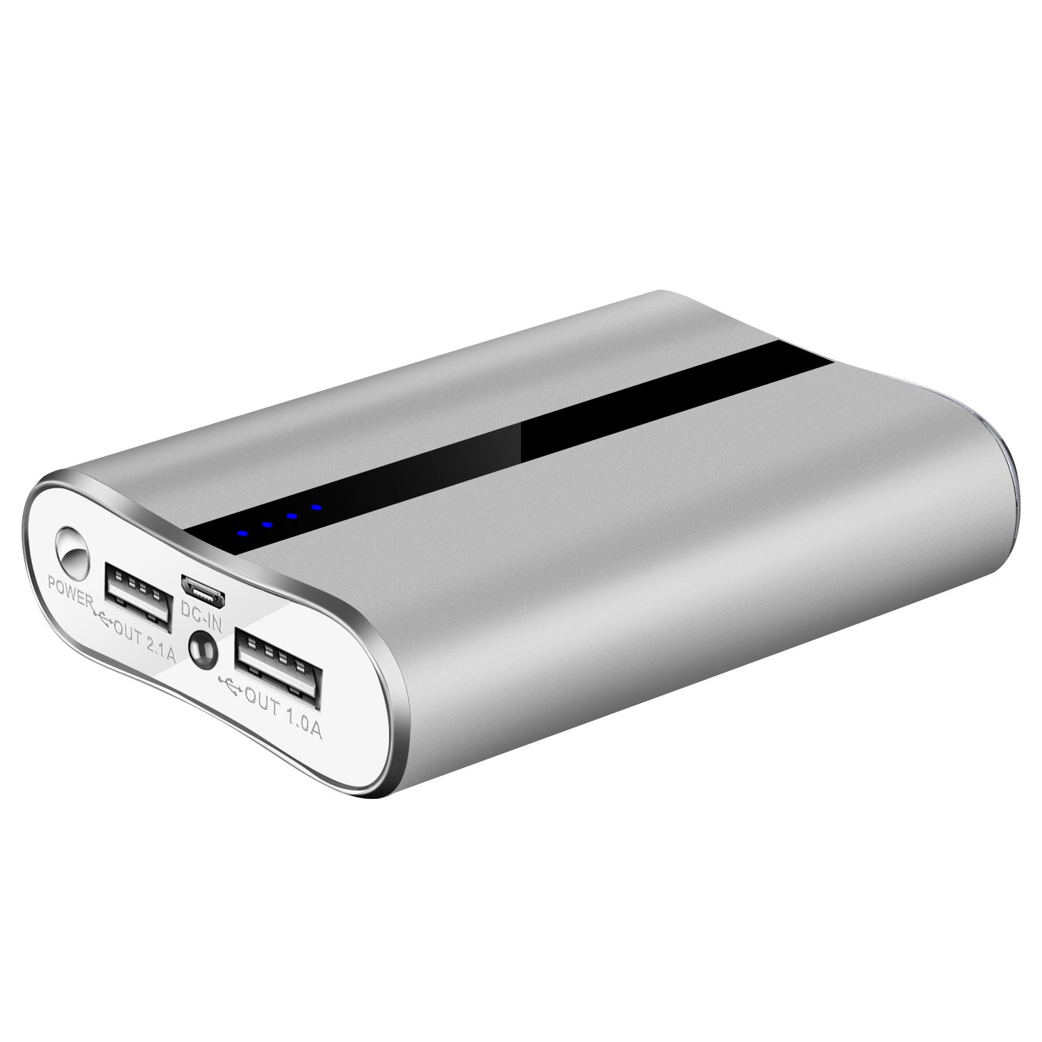 Chargeur portable 1Pc 12000mAh avec double USB 3.1A Power Bank Ultra-Compact Externe