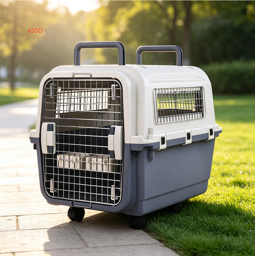 Crates de chiens en plastique