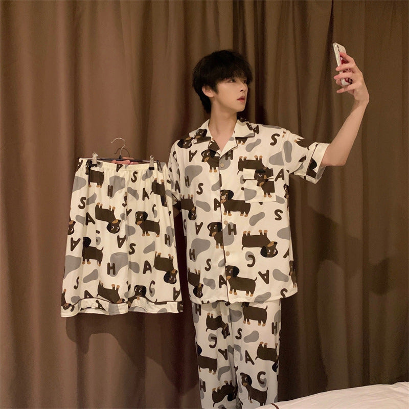 Chien numérique de mode homme Pajamas de haute qualité