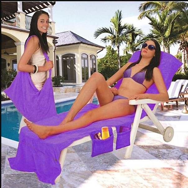 Couverture de chaise de plage
