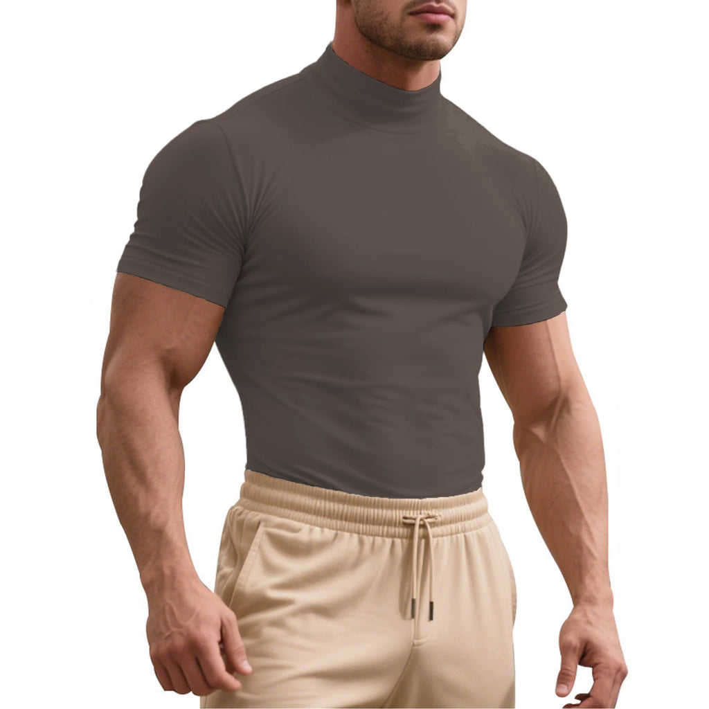 T-Shirt à manches courtes pour hommes à col court