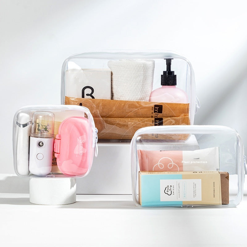 Sac de rangement multi-fonctionnel à grande capacité de transport étanche transparent