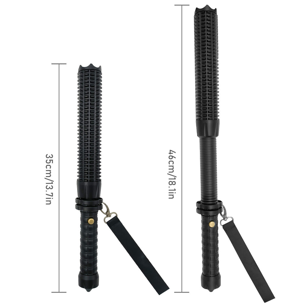 LED Baseball Bat Flashlight Zoom Rechargeable Torch Spotlight Emergency Security Work Light 3