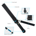 LED Baseball Bat Flashlight Zoom Rechargeable Torch Spotlight Emergency Security Work Light 3