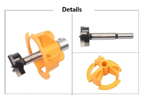 35 MM Guide de style de la coupe pour forer Bit Conseil Bit Boring Perceuse de trou de forage Guide de forage pour
