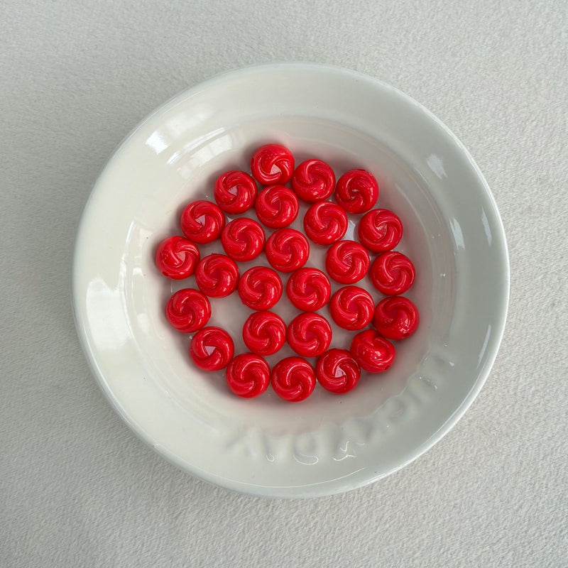 Perles pivotantes en couleur solide PS