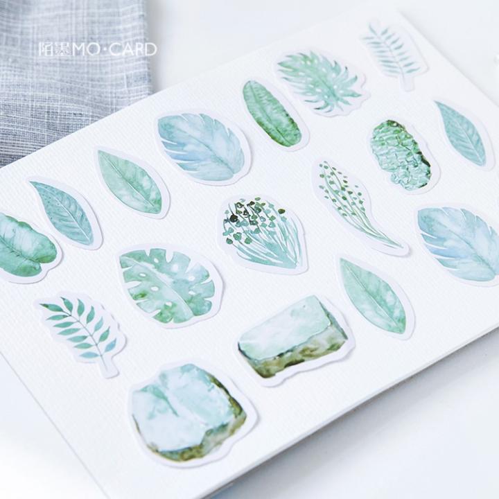 Autocollant de compte à main pour journal de menthe