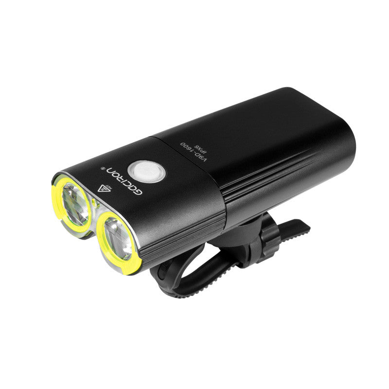 Phare de vélo imperméable 1600 Lumens Power Bank