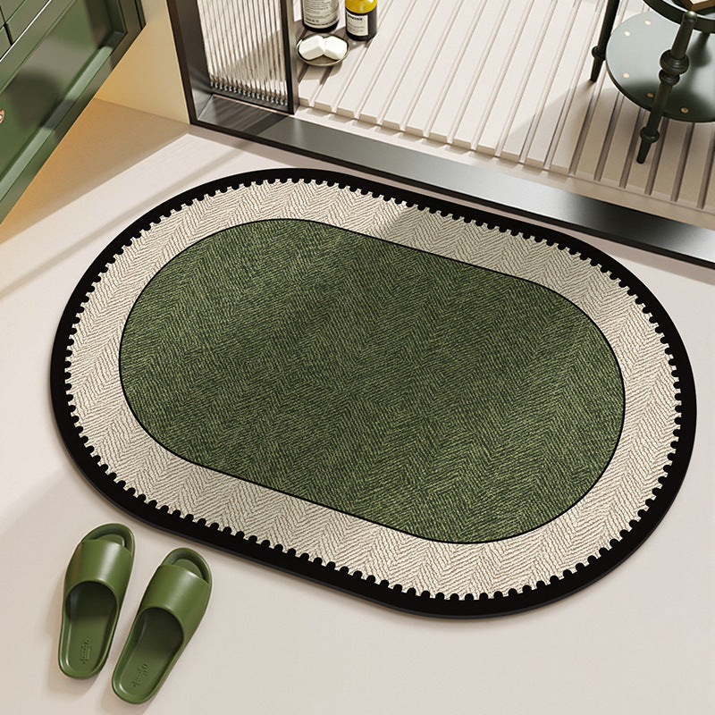 Tapis de douche antidérapant absorbant l'eau