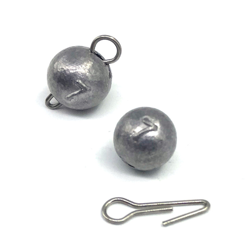 Attache rapide Jigging Lure Lead Poids 10 pièces Ensemble universel