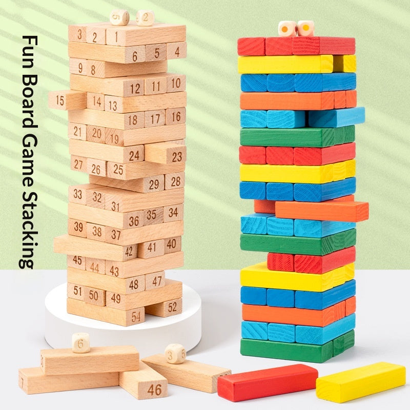 Jeu de construction de blocs Jouet parents-enfants et adultes