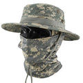 Protection solaire extérieure multifonctionnelle Chapeau de pêche respirant à bord rond