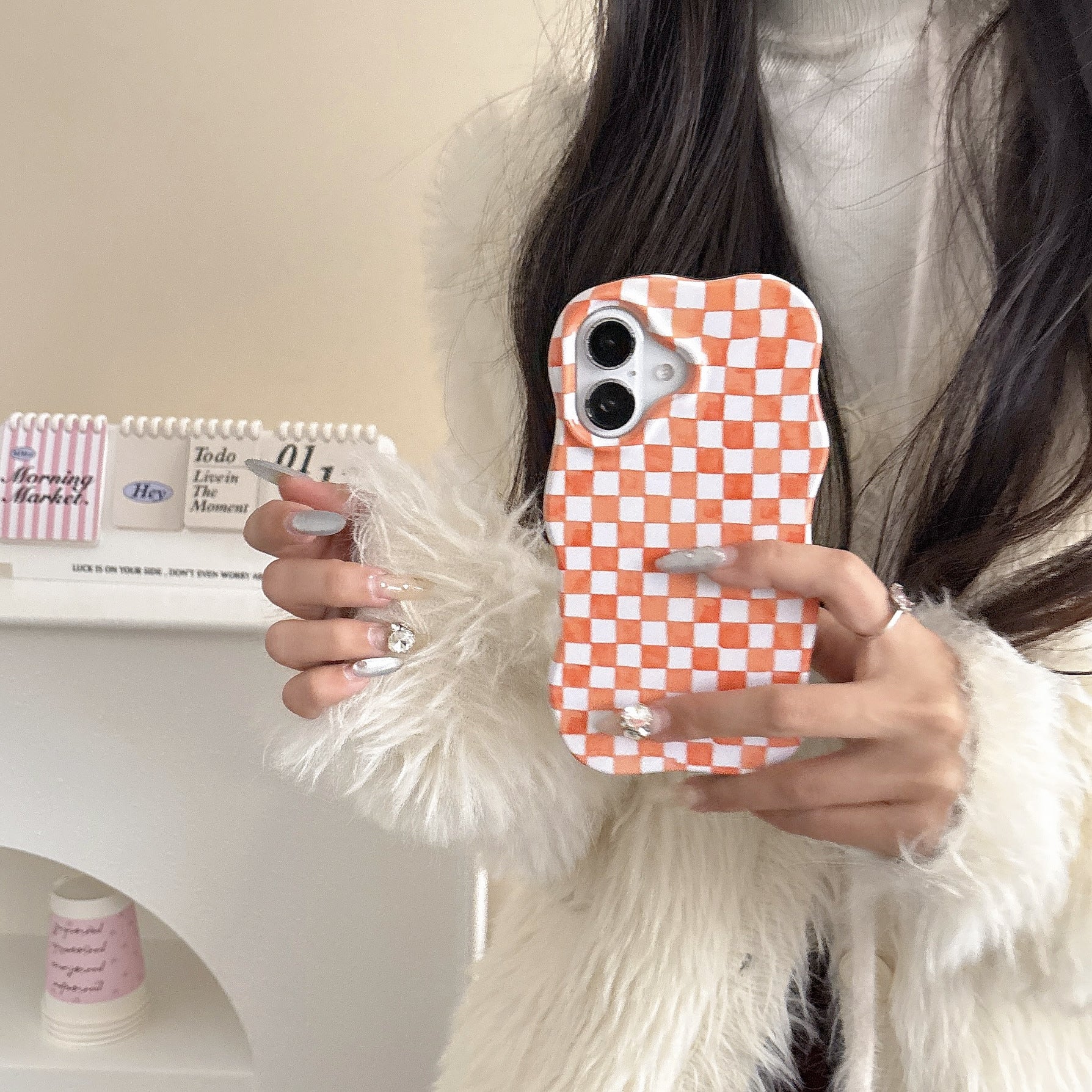SummerSmall Plaid Compatible avec le cas Philin Wave