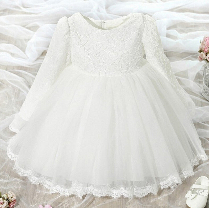 Robe princesse dentelle filles robe d'été