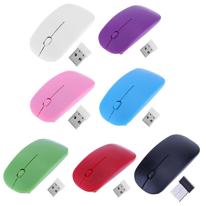 The wireless mouse is very thin
