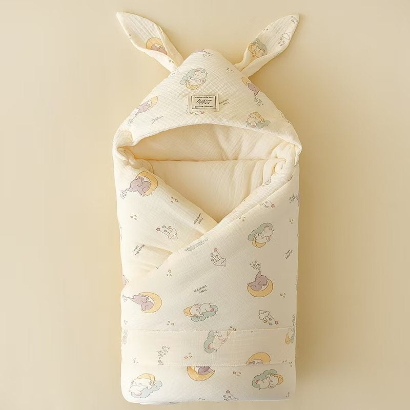 Nouveau-né Crêpe Bean Bag Nouveau-né Automne et couverture de bébé d'hiver