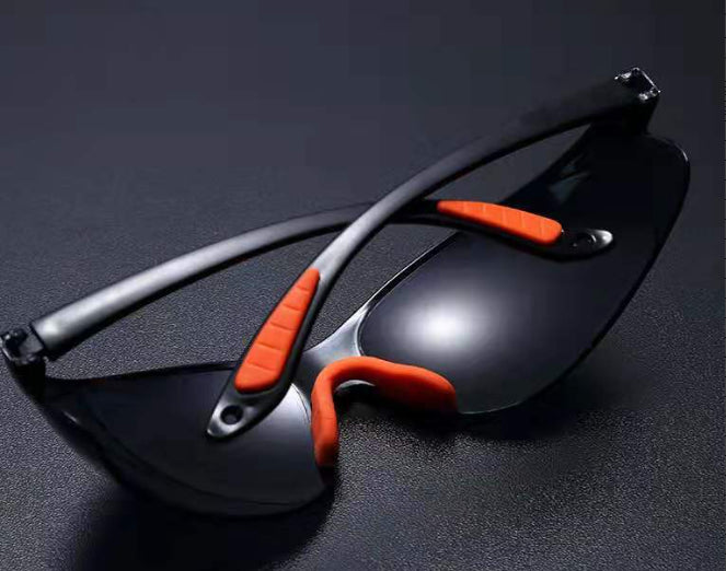 Lunettes d'impact-Jambes orange-Black-PC-1 pcs