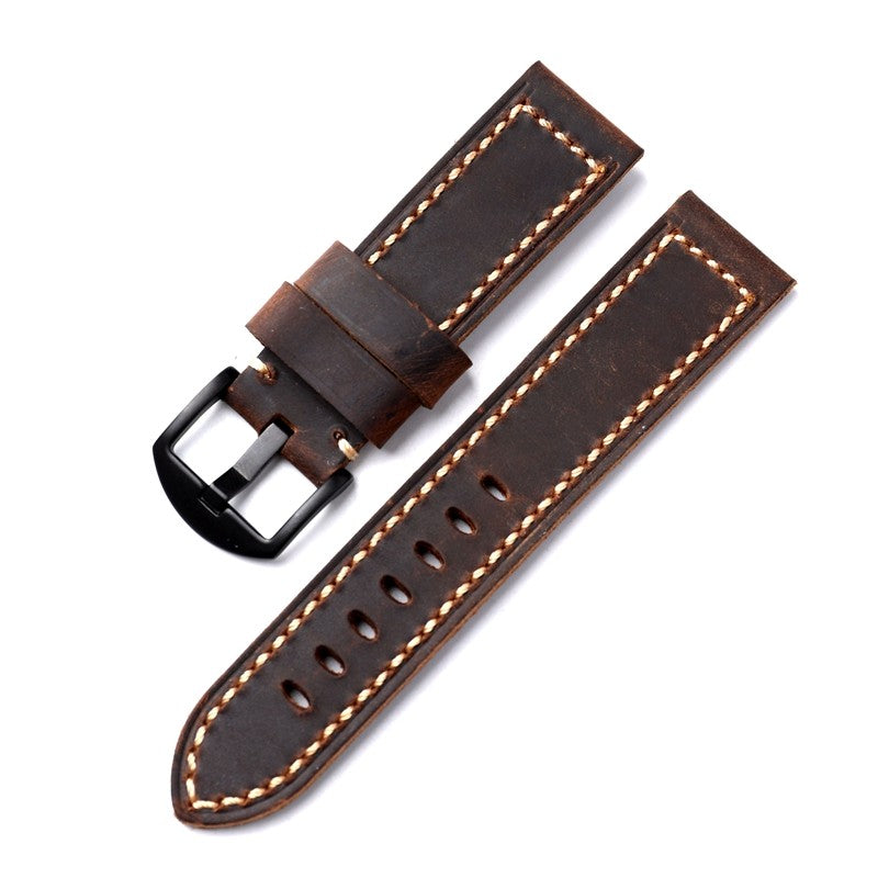 Handcrafted Italian cowhide leather