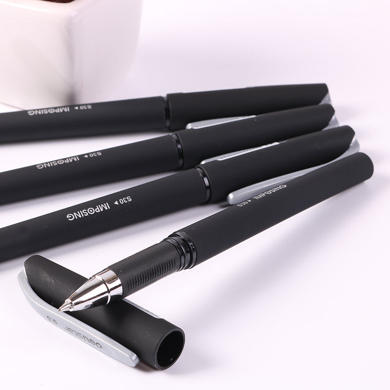Stylo en carbone neutre signé entreprise givre