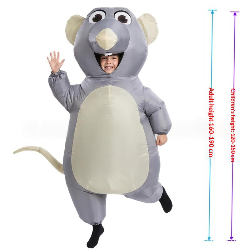 Mouse Déguisement gonflable Halloween Funny Performance Outfit