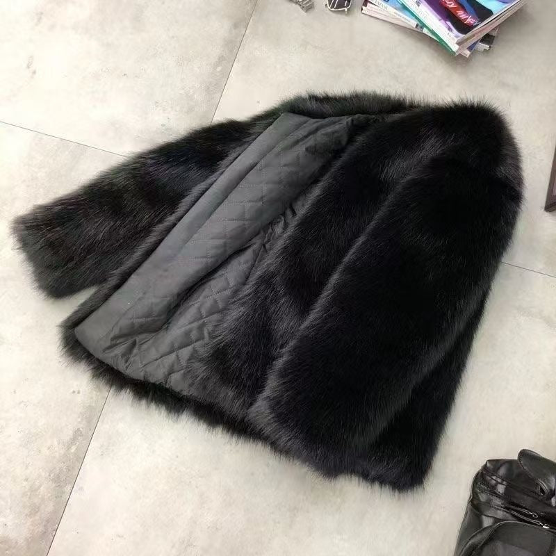 Manteau de laine courte d'hiver pour femmes