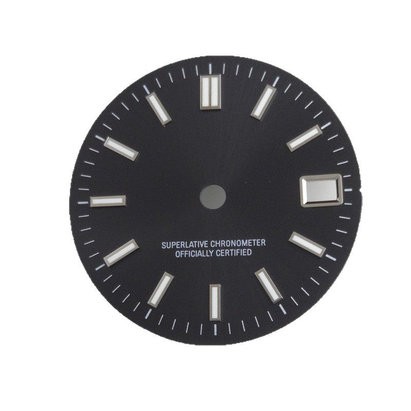 Cadran vert lumineux approprié pour la montre de mouvement