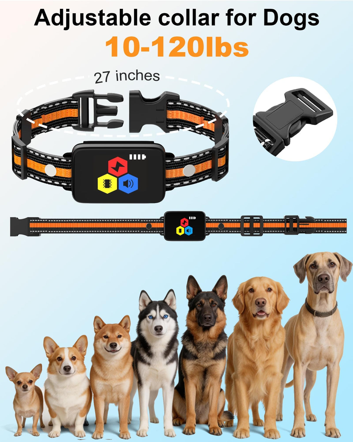 Collier de choc pour chien