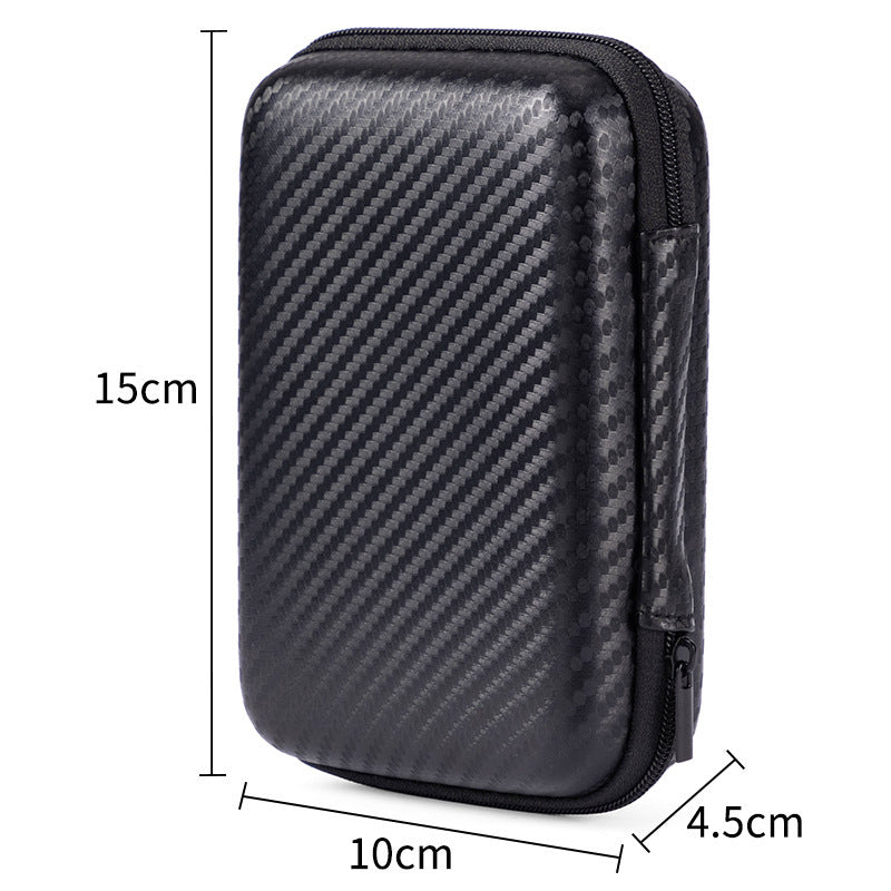 Sac de rangement de câble de données d'oreille portable chargeur